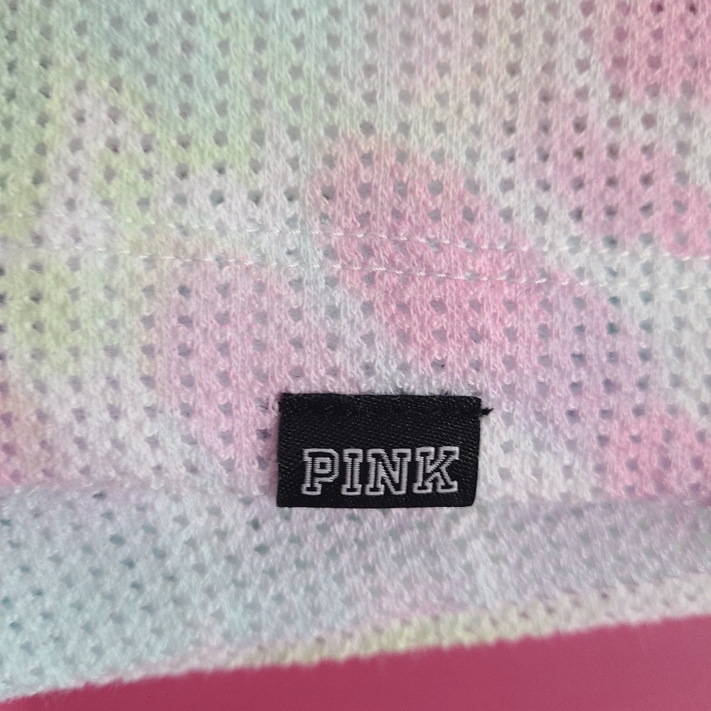 Pink Mesh Pullover Tie Dye - Picture 7 of 8